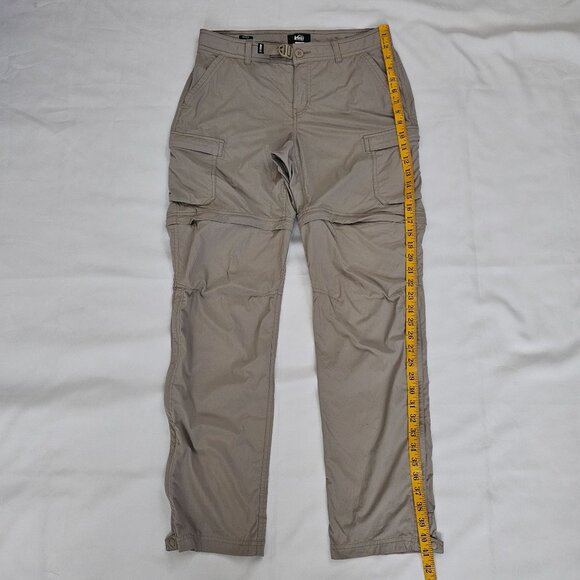 REI Co-op Women's Relaxed Belted Waist Sahara Convertible Hiking Pants Size 10 - Picture 16 of 16